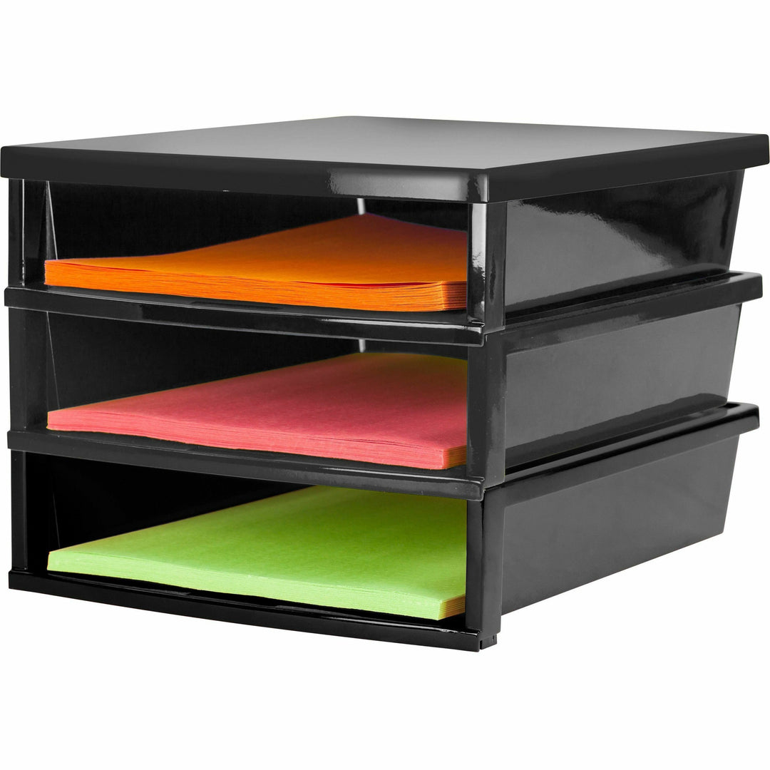 Image of Storex 61642U01C Quick Stack Construction Paper Sorter