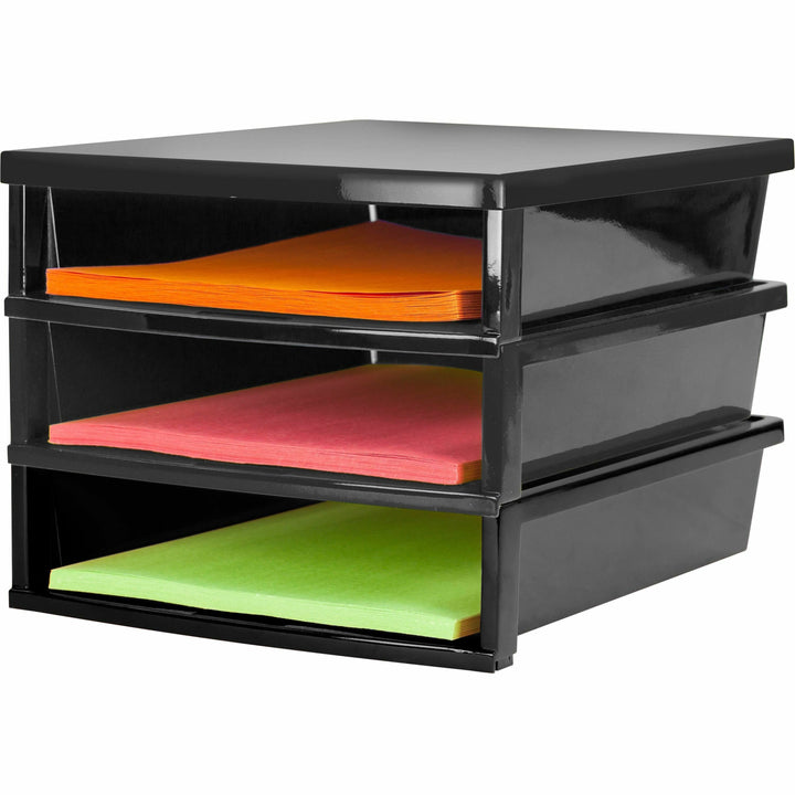 Image of Storex 61642U01C Quick Stack Construction Paper Sorter