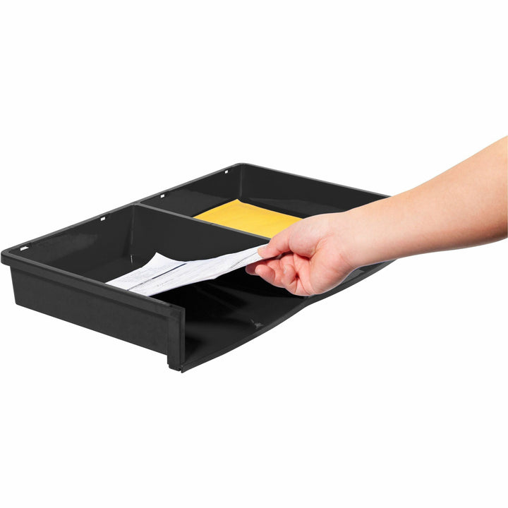 Image of Storex Literature Organizer, 13-3/5"Wx20-1/2"Lx8-7/10"H, Black