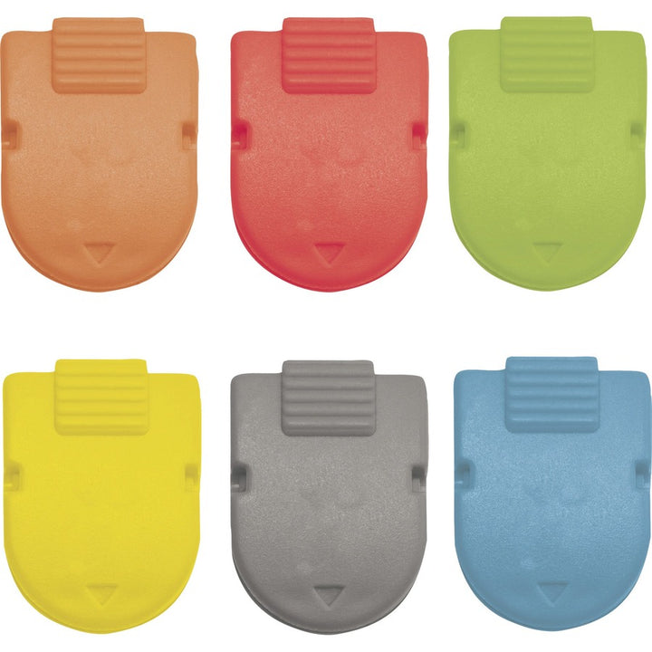 Image of Advantus Clip, Magnetic, 1/2"Wx1"Lx1-2/5"H, 6/PK, Assorted
