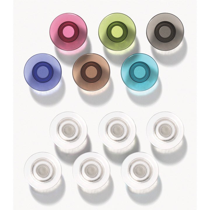 Image of Quartet® Magnet, Rare Earth, 1/2" Diameter, 12/PK, Assorted