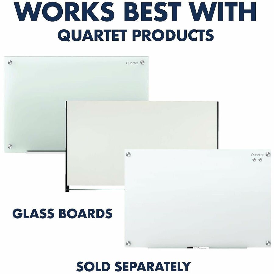 Image of Quartet® Magnet, Rare Earth, 1/2" Diameter, 12/PK, Assorted