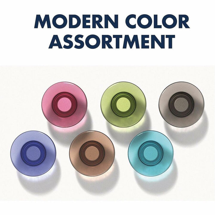 Image of Quartet® Magnet, Rare Earth, 1/2" Diameter, 6/PK, Assorted