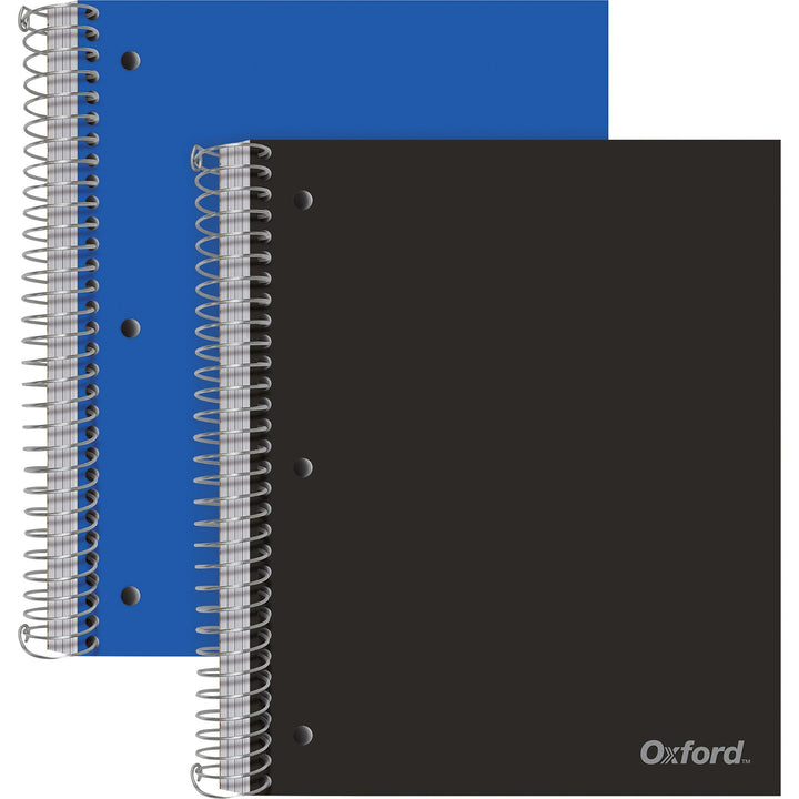 Image of Tops Notebook, 5-Sub, 200-Sht, 8-1/2"Wx10-1/2"Lx3/5"H, 2/PK, AST