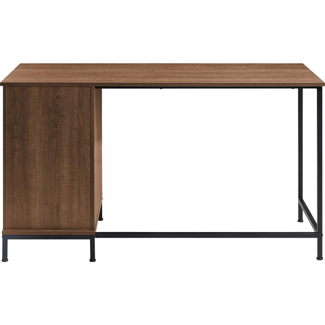 Image of Lorell 97615 SOHO Desk with Side Drawers