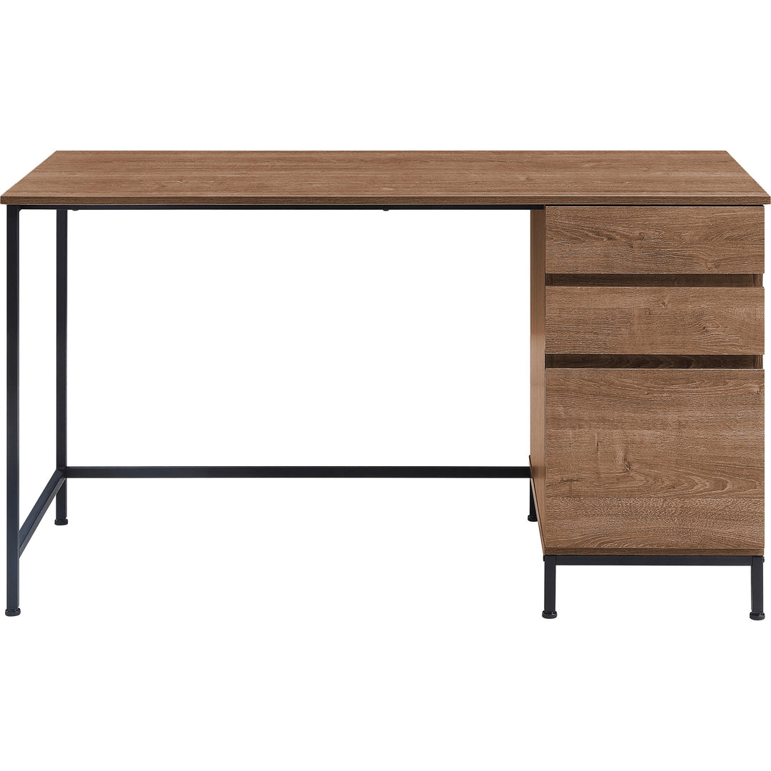 Image of Lorell 97615 SOHO Desk with Side Drawers