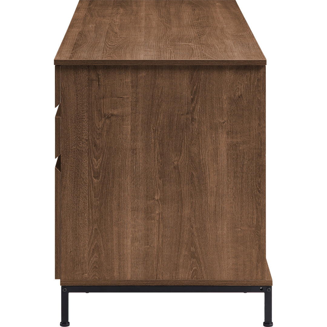 Image of Lorell 97615 SOHO Desk with Side Drawers