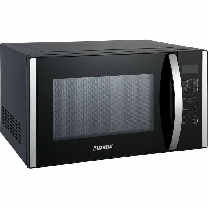 Image of Lorell Microwave, 1.6 cu ft, 21-3/4"Wx19-1/10"Lx12-9/10"H, BK/SR