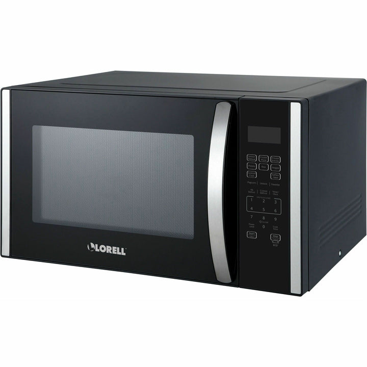 Image of Lorell Microwave, 1.6 cu ft, 21-3/4"Wx19-1/10"Lx12-9/10"H, BK/SR