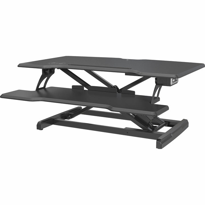 Image of Lorell Desk Riser, USB, Electric, 33-1/2"x20"x19-1/4", BK
