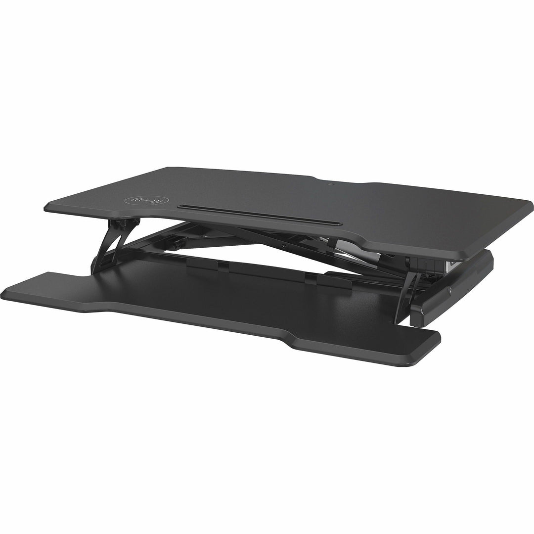 Image of Lorell Desk Riser, USB, Electric, 33-1/2"x20"x19-1/4", BK