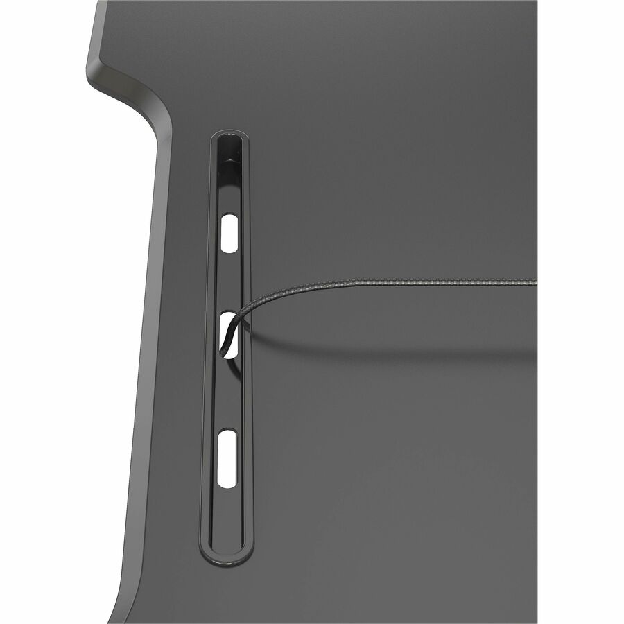 Image of Lorell Desk Riser, USB, Electric, 33-1/2"x20"x19-1/4", BK