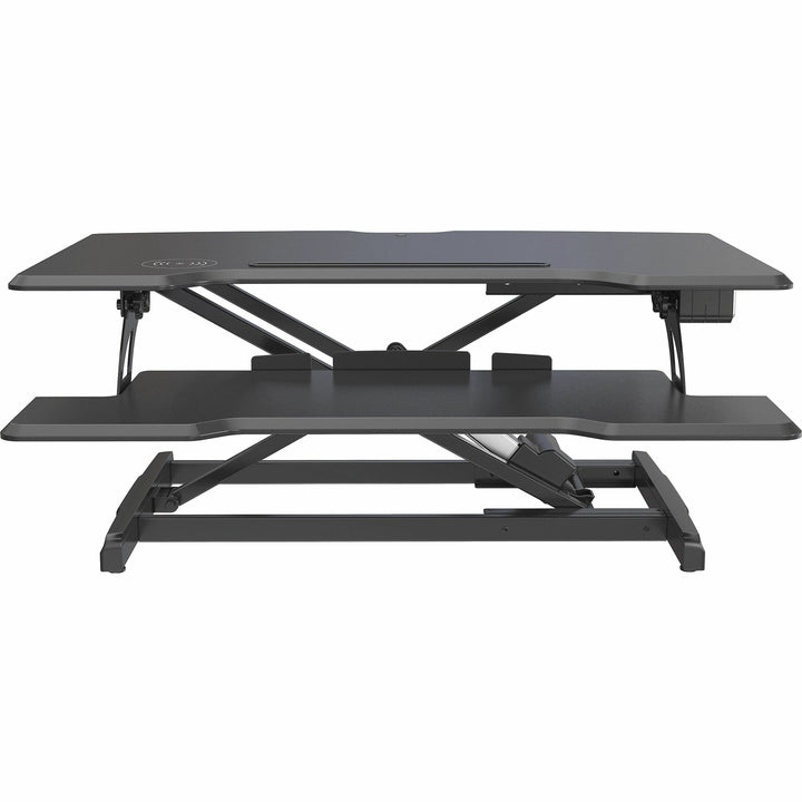 Image of Lorell Desk Riser, USB, Electric, 33-1/2"x20"x19-1/4", BK