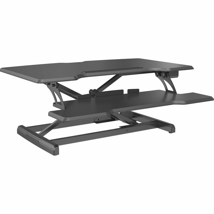 Image of Lorell Desk Riser, USB, Electric, 33-1/2"x20"x19-1/4", BK