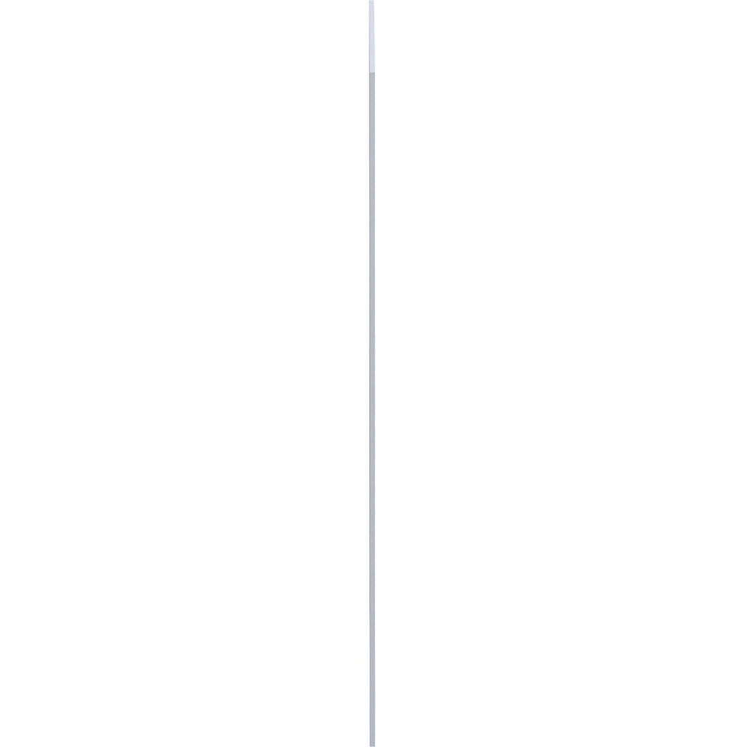 Image of Lorell 90279 Adaptable Panel Divider, 24" W x 2" H x 37" Depth, Aluminum, Acrylic, White, 1 Each