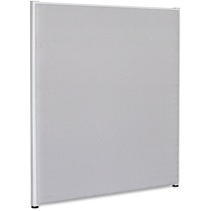 Image of Lorell Fabric Panel, w/Adjustable Glides, 36"x48", Gray