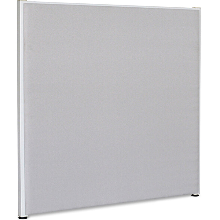 Image of Lorell Fabric Panel, w/Adjustable Glides, 48"x48", Gray
