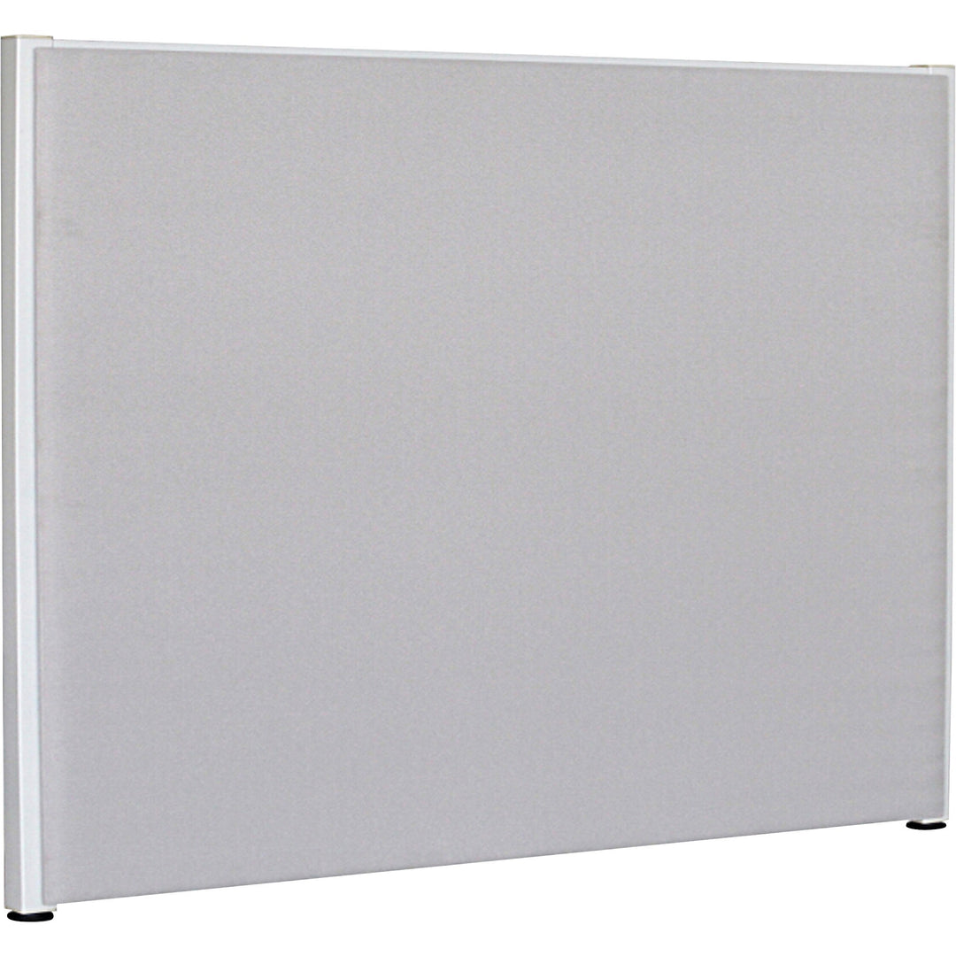 Image of Lorell Fabric Panel, w/Adjustable Glides, 72"x48", Gray