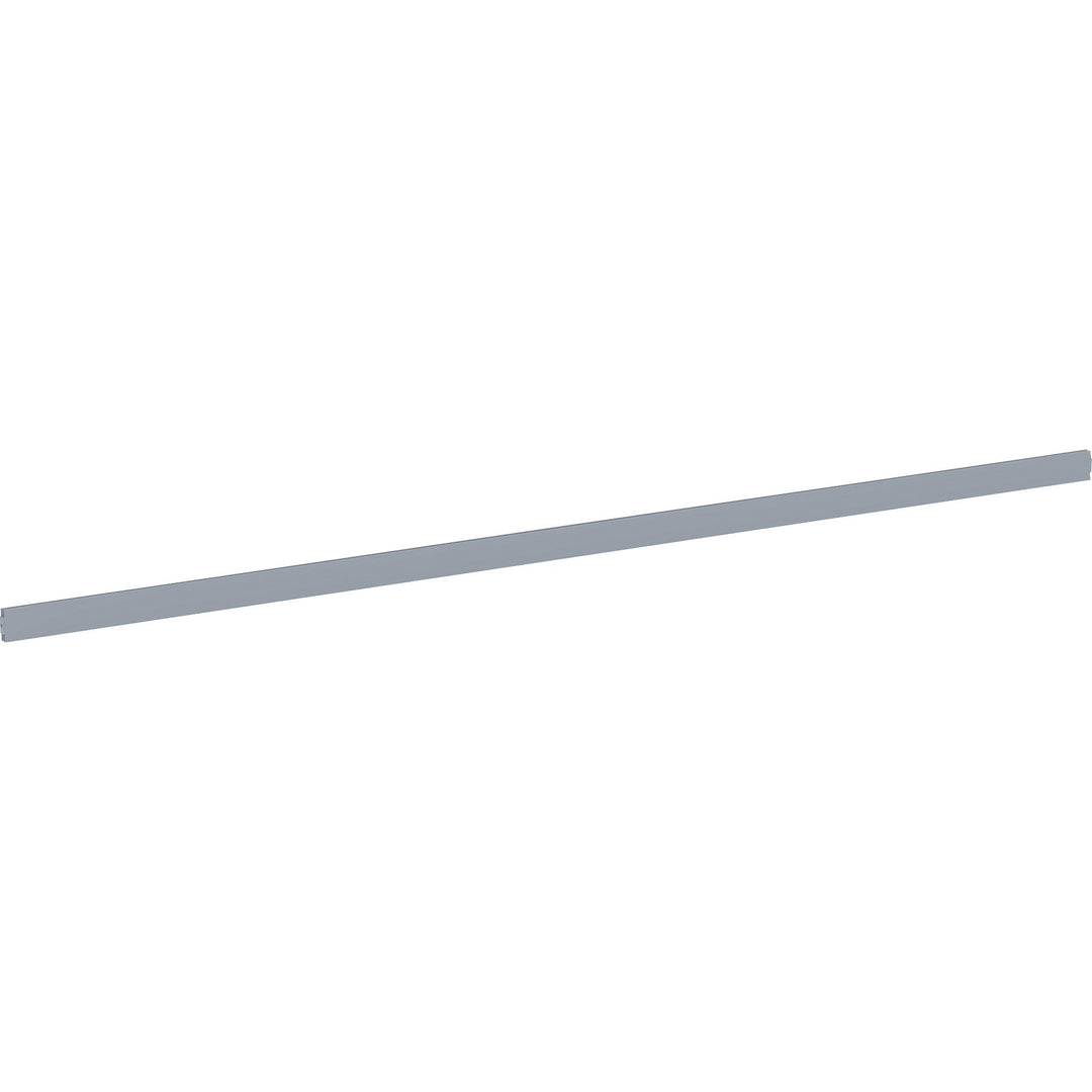 Image of Lorell 90274 Double-wide Horizontal Panel Strip for Adaptable Panel System, 67" W x 0.50" D x 1.80" Height, Aluminum, Silver, 1 Each