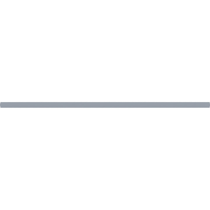 Image of Lorell 90274 Double-wide Horizontal Panel Strip for Adaptable Panel System, 67" W x 0.50" D x 1.80" Height, Aluminum, Silver, 1 Each