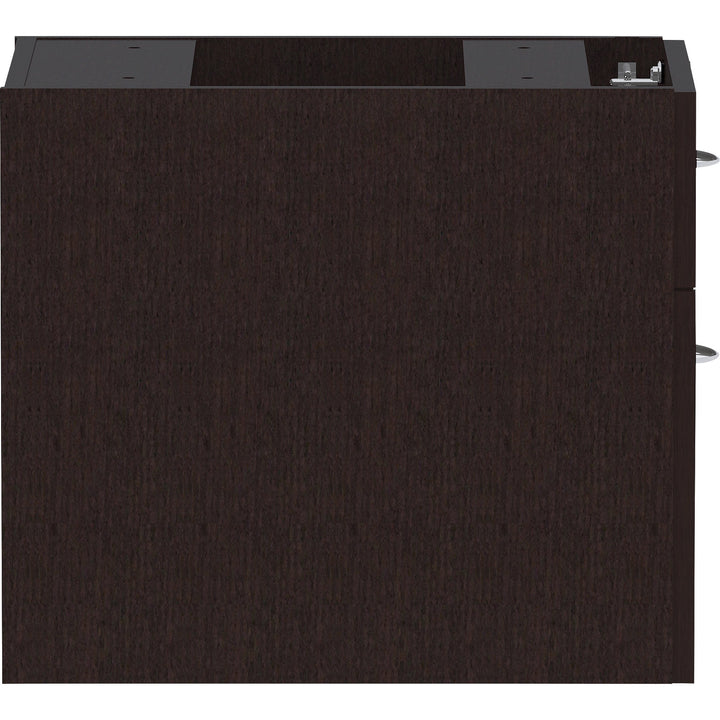 Image of Lorell Pedestal, Hanging, Laminate, B/F, 16"x22"x21", Espresso