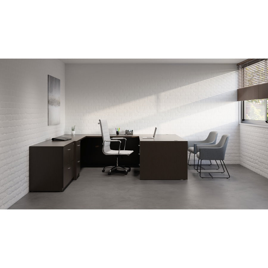 Image of Lorell Pedestal, Laminate, Fixed, B/B/F, 16"x22"x28-1/4", EPO
