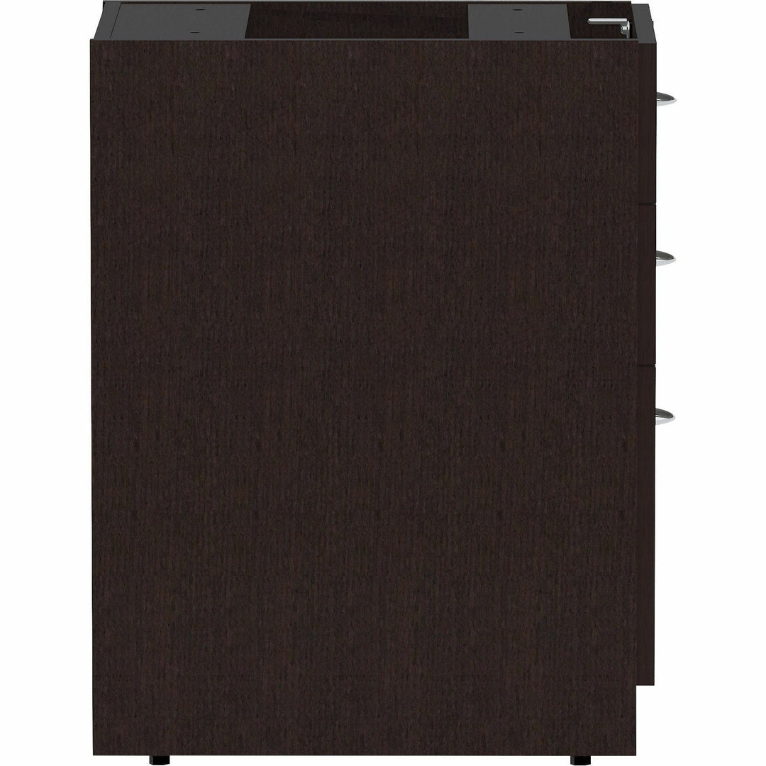 Image of Lorell Pedestal, Laminate, Fixed, B/B/F, 16"x22"x28-1/4", EPO