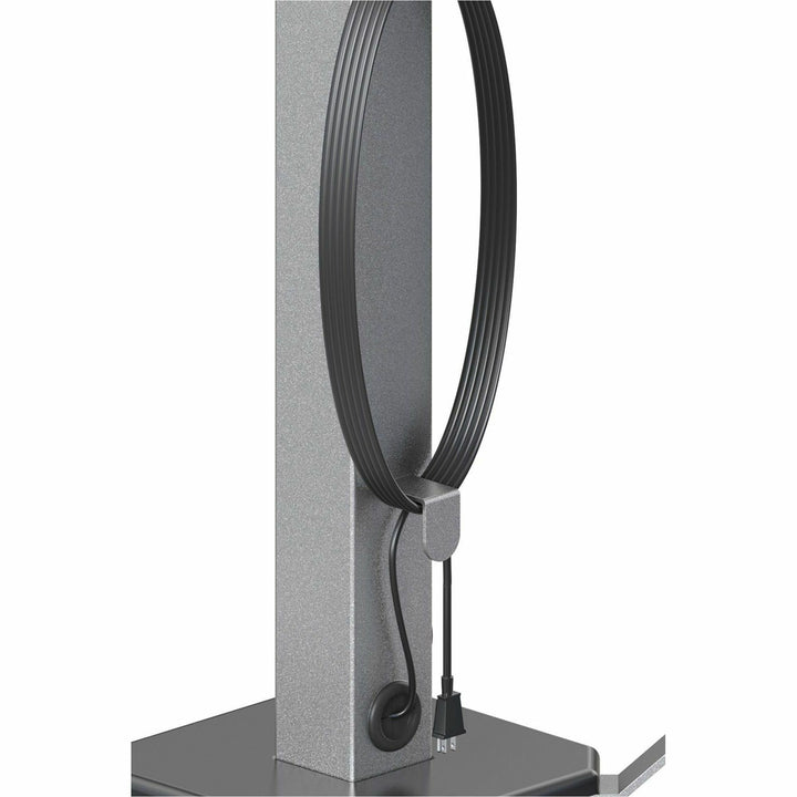 Image of Lorell Power Tower, 8 USB, Mobile, 15-3/4"x15-3/4"x43-1/4", Gray