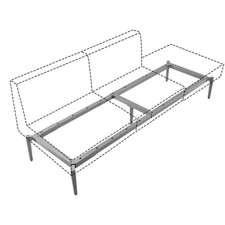 Image of Lorell 86933 Contemporary ReceptionCollection Adjustable Metal Base