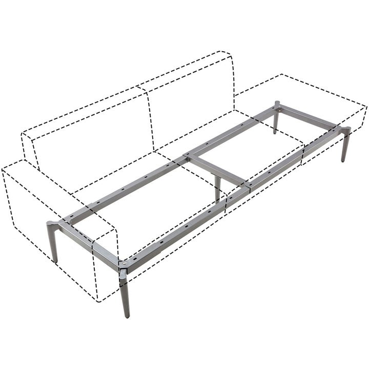 Image of Lorell 86933 Contemporary ReceptionCollection Adjustable Metal Base