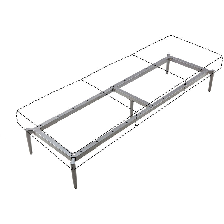 Image of Lorell 86933 Contemporary ReceptionCollection Adjustable Metal Base