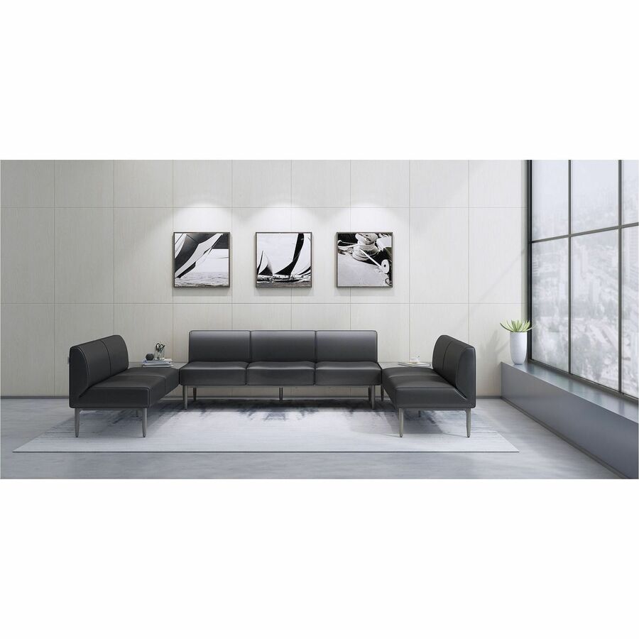 Image of Lorell 86933 Contemporary ReceptionCollection Adjustable Metal Base