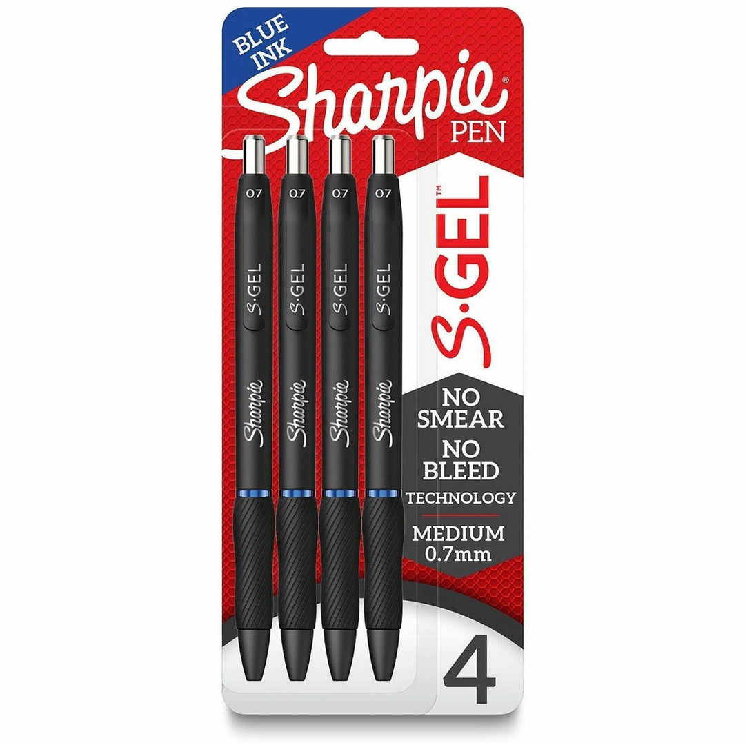Image of Sharpie 2096176 S-Gel Pens, 0.7 mm Pen Point, Retractable, Blue Ink, Gel-based, 36 / Box