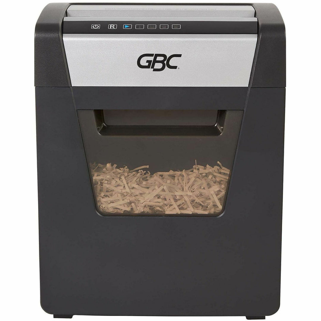 Image of GBC® Cross-cut Shredder, 6-gal Bin, 20"x14-3/5"x11-2/5", BK