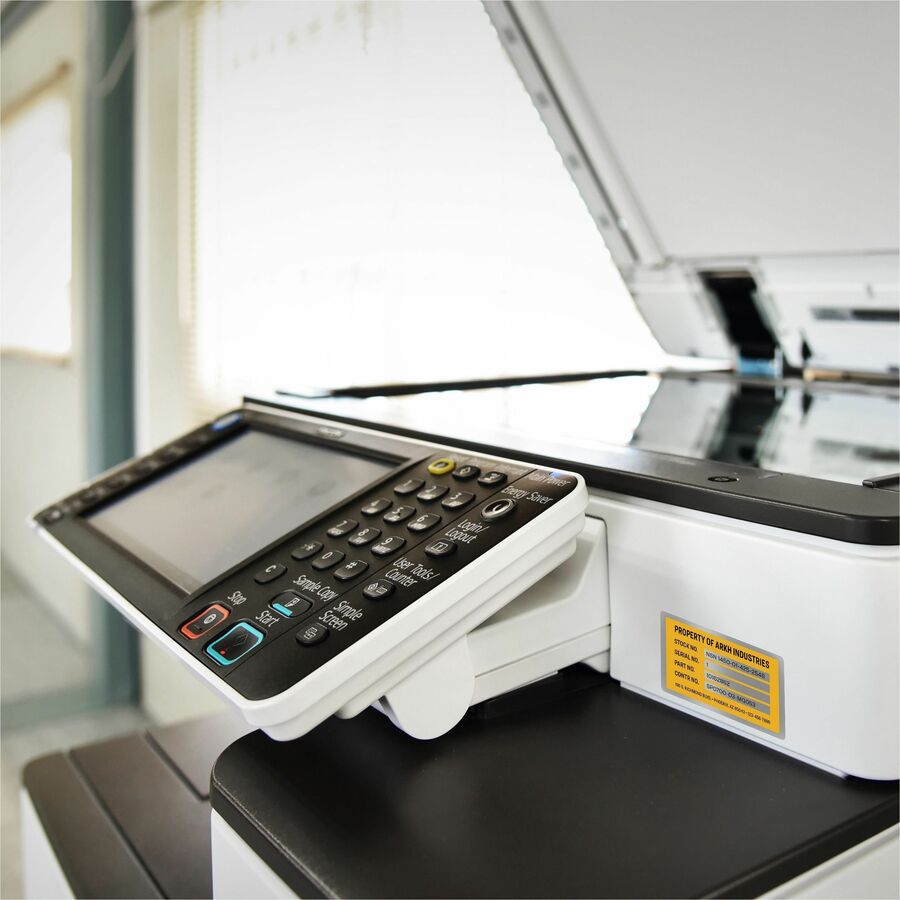 Image of Avery® Labels, f/Asset Tags, Metallic, 2"x3-3/4", 64/PK, Silver