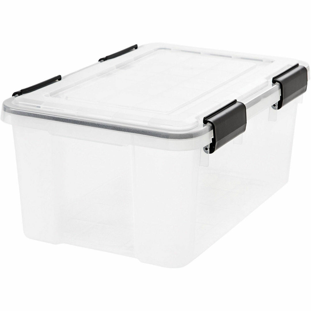 Image of Iris Storage Tote, 19 Quart, 17-1/2"x11-3/4"x7-9/10", 6/CT, CL