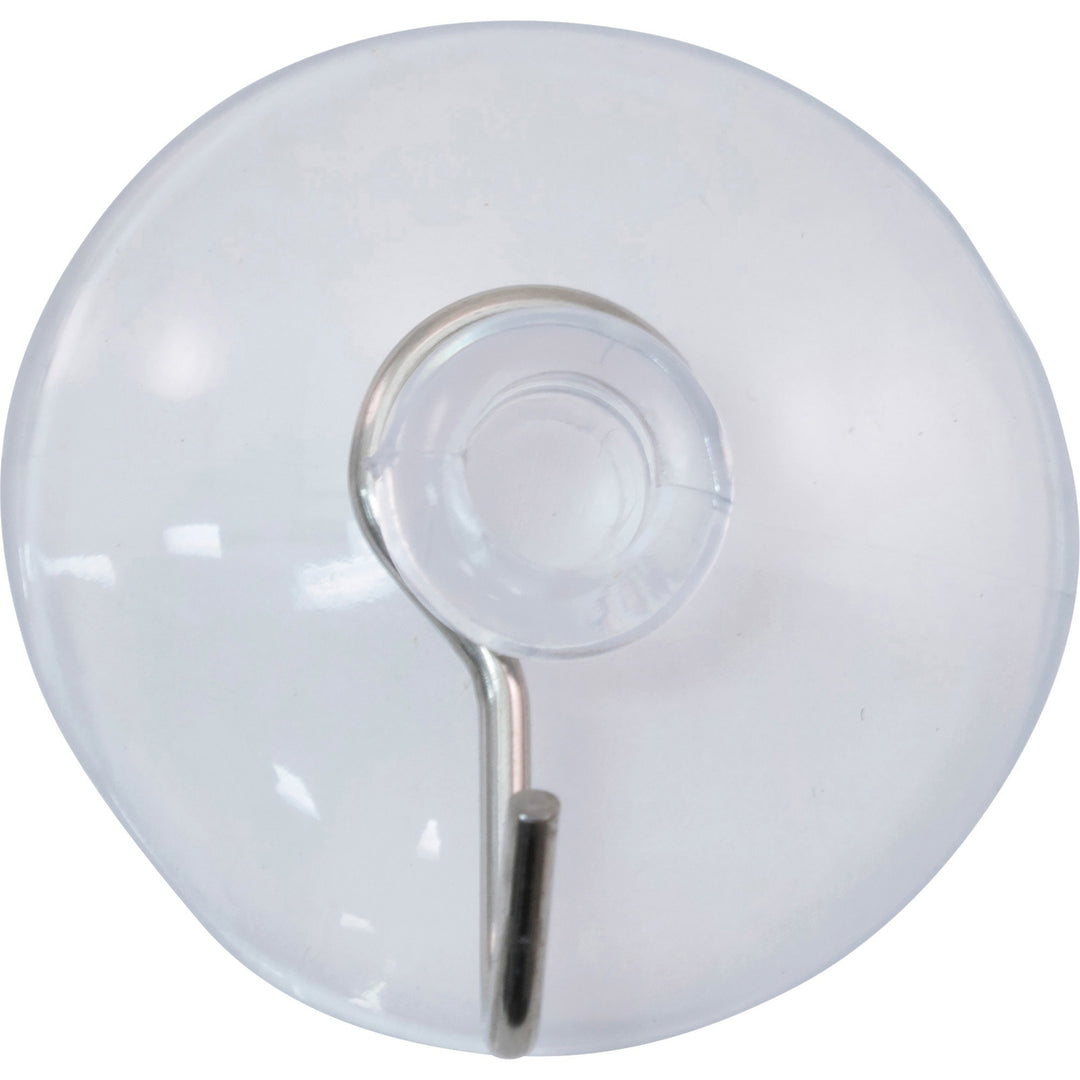 Image of Advantus Suction Cup, w/ Metal Hook, 1-3/5"Wx1-3/5"Lx1"H, 25/BX, CL