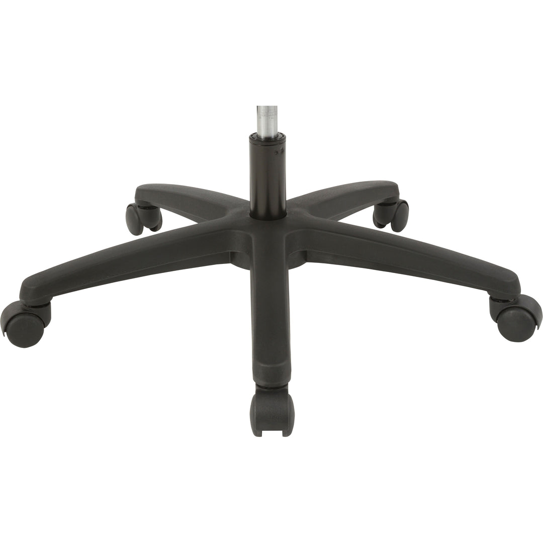 Image of Lorell SOHO 83293 Mesh Mid-Back Task Chair, Mesh Seat Material, Mesh Back Material, Mid Back, 5-star Base, Black, 1 Each