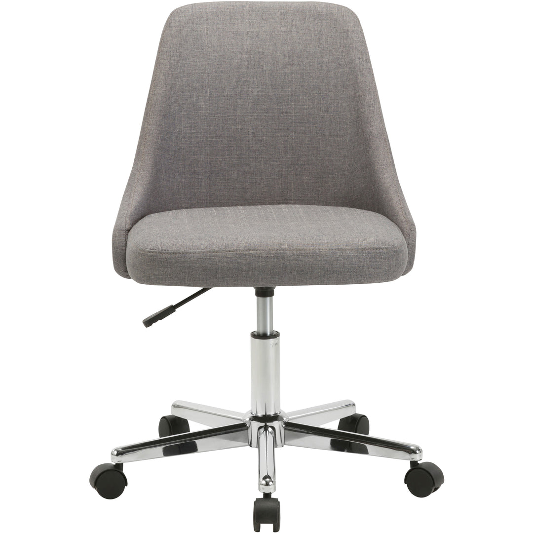 Image of Lorell Task Chair, Swivel, Fabric, 22-1/2"x24-3/8"x31-1/2", Gray