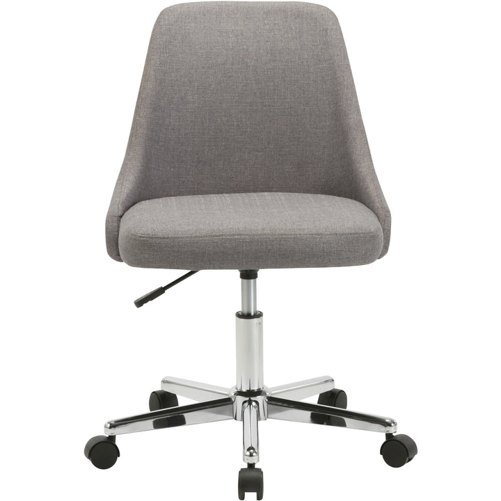 Image of Lorell Task Chair, Swivel, Fabric, 22-1/2"x24-3/8"x31-1/2", Gray