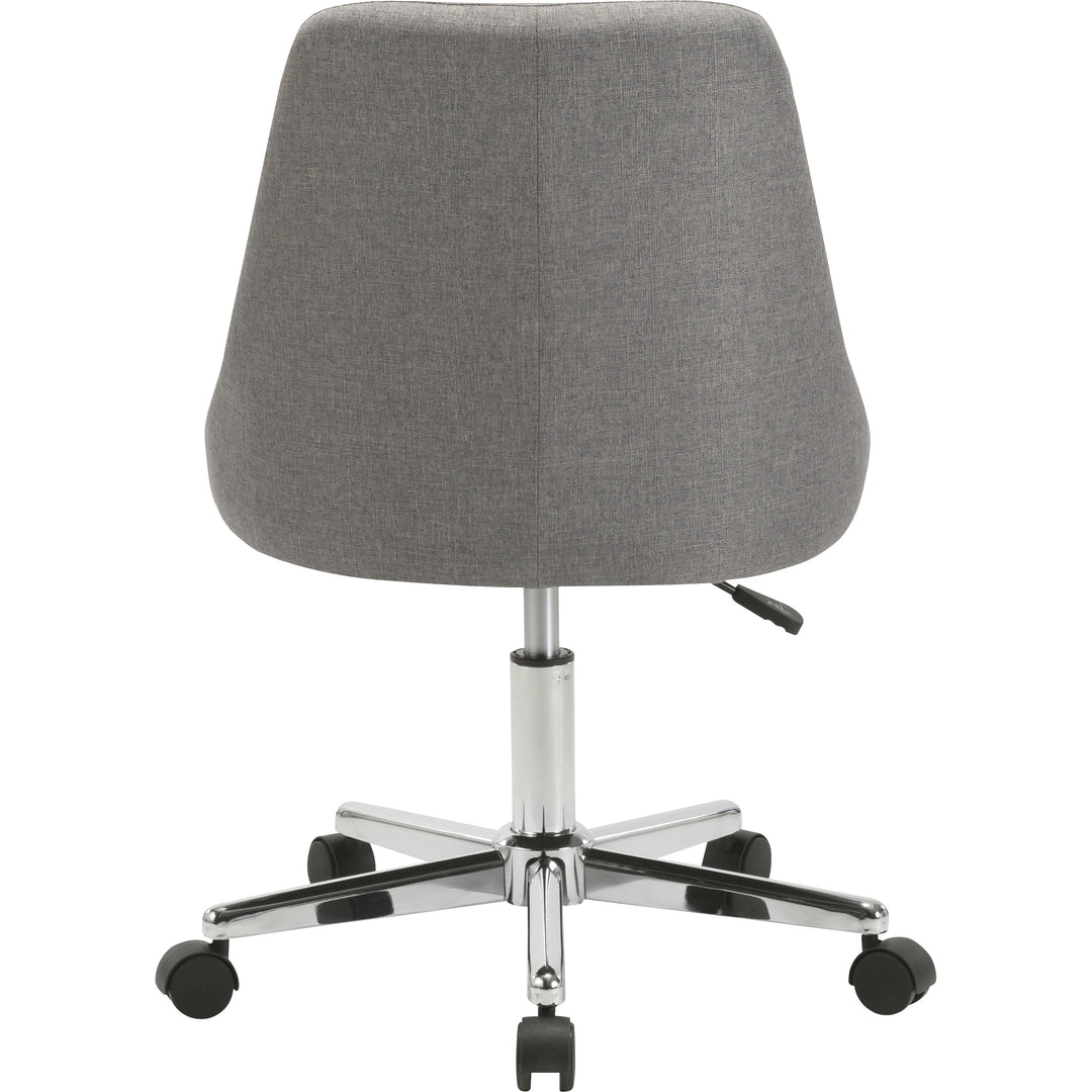 Image of Lorell Task Chair, Swivel, Fabric, 22-1/2"x24-3/8"x31-1/2", Gray