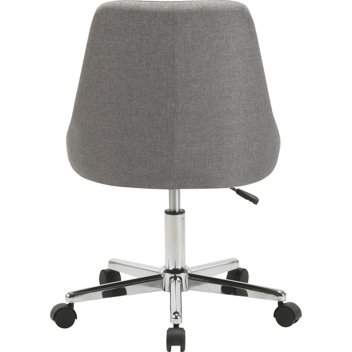Image of Lorell Task Chair, Swivel, Fabric, 22-1/2"x24-3/8"x31-1/2", Gray
