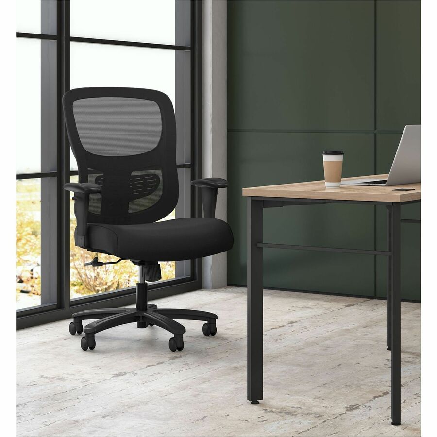 Image of HON® Task Chair,Big&Tall,Mesh Back,30-1/3"x30-1/3"x42-9/10",BK