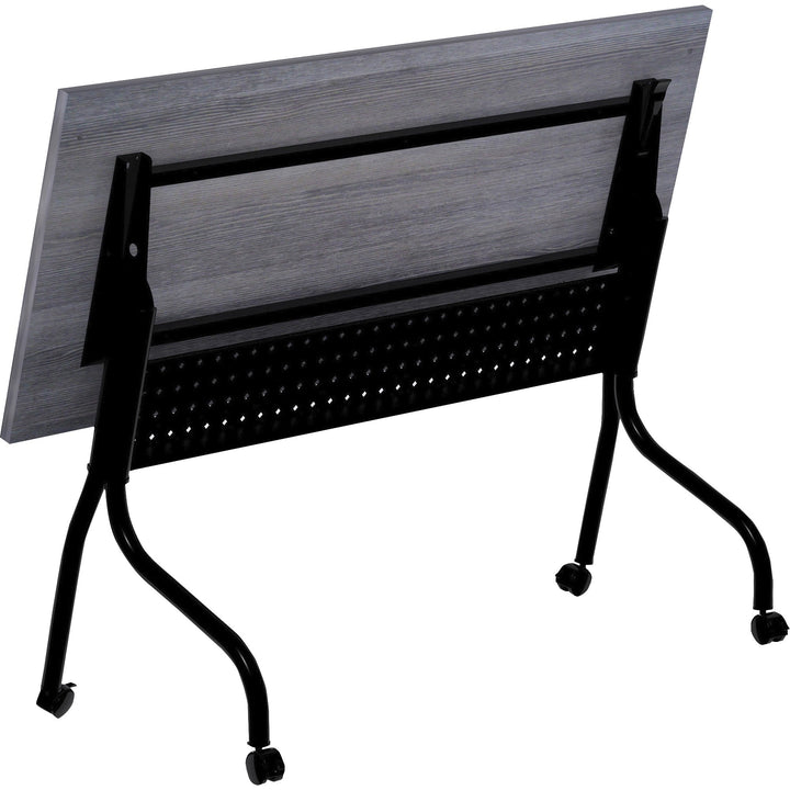 Image of Lorell Training Table, 60"x23-3/5"x29-1/2", Charcoal/Black