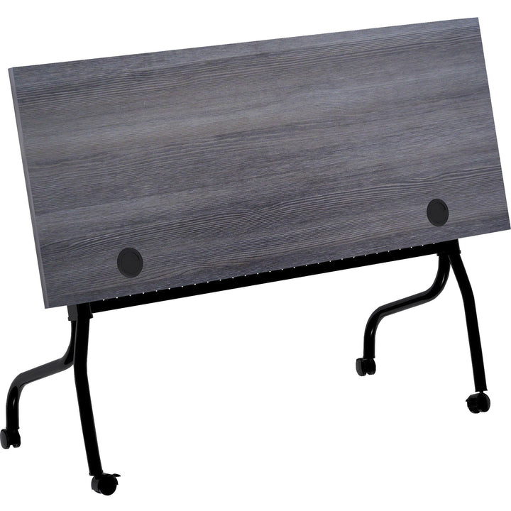 Image of Lorell Training Table, 60"x23-3/5"x29-1/2", Charcoal/Black