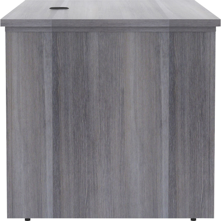 Image of Lorell Sit-Stand Desk Shell, Essentials, 60"x29"x29-49", WCharcoal