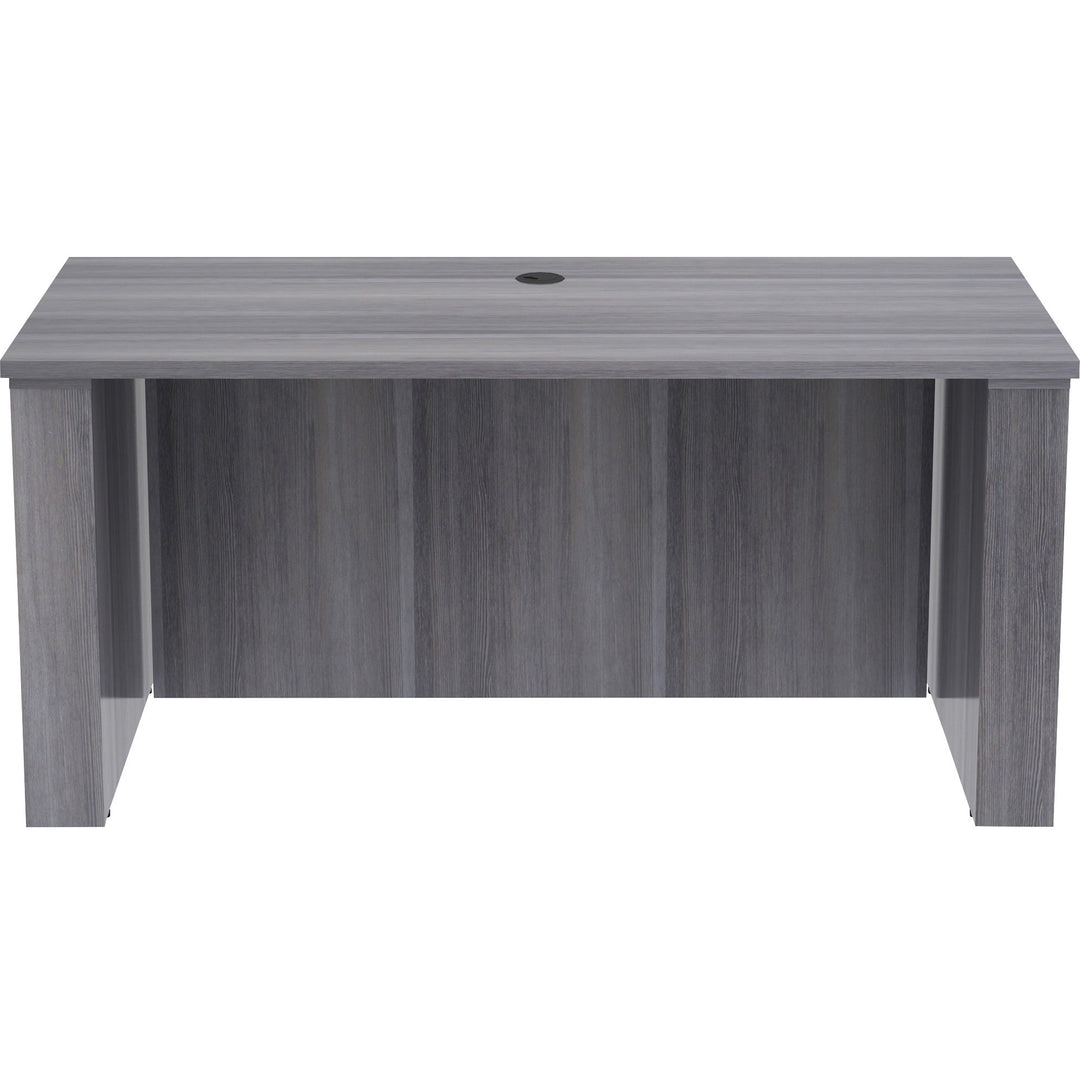 Image of Lorell Sit-Stand Desk Shell, Essentials, 60"x29"x29-49", WCharcoal