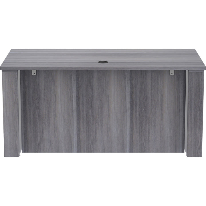 Image of Lorell Sit-Stand Desk Shell, Essentials, 60"x29"x29-49", WCharcoal
