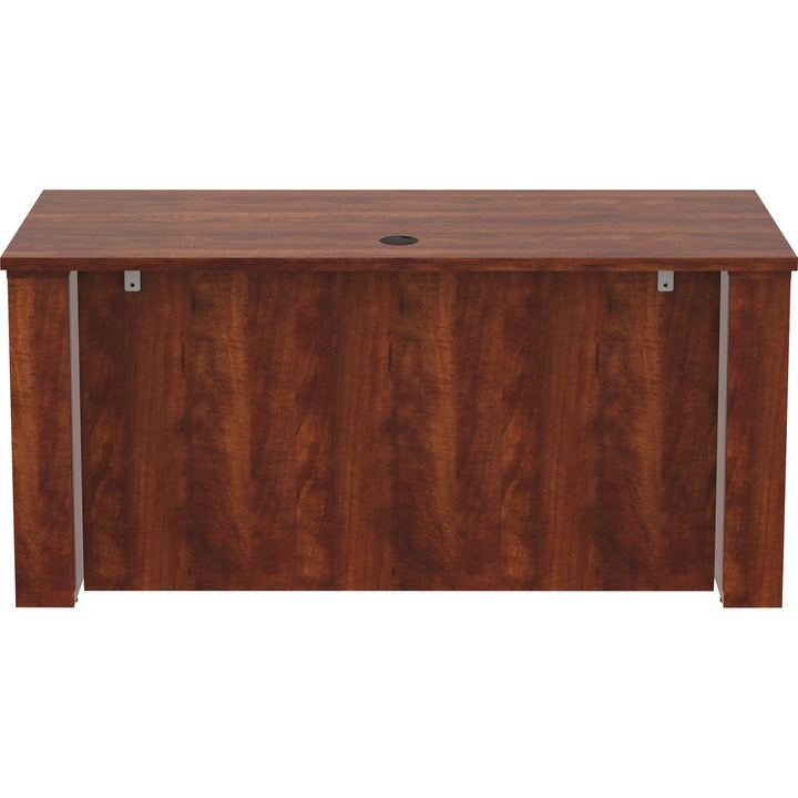 Image of Lorell Sit-Stand Desk Shell, Essentials, 60"x29"x29-49", Cherry