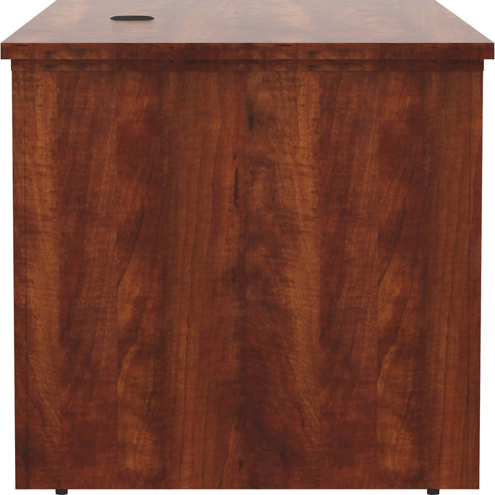 Image of Lorell Sit-Stand Desk Shell, Essentials, 60"x29"x29-49", Cherry